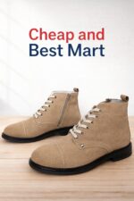 ORIGINAL EXPORT ( sweet PU leather ) chain & lace boot for man - Image 2